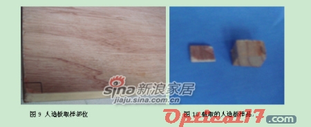 人造板取樣