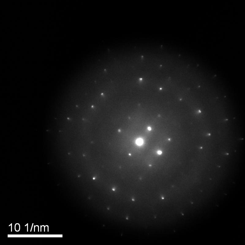 TEM電子衍射花樣如何標定